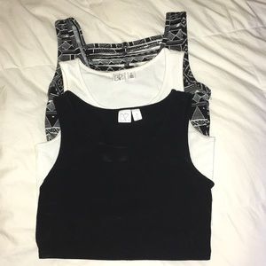 SOLDCrop top tank trio